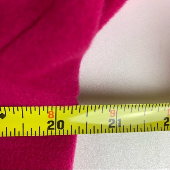 Manelli Melton Cloth Felt Pink Pea Coat size 12 - Picture 10 of 14